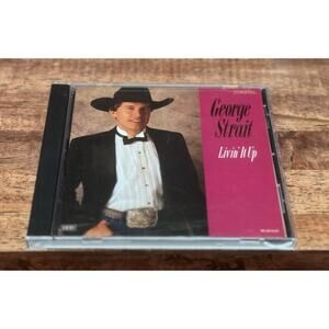 Livin' It Up by George Strait (1990) Audio CD - Music CD